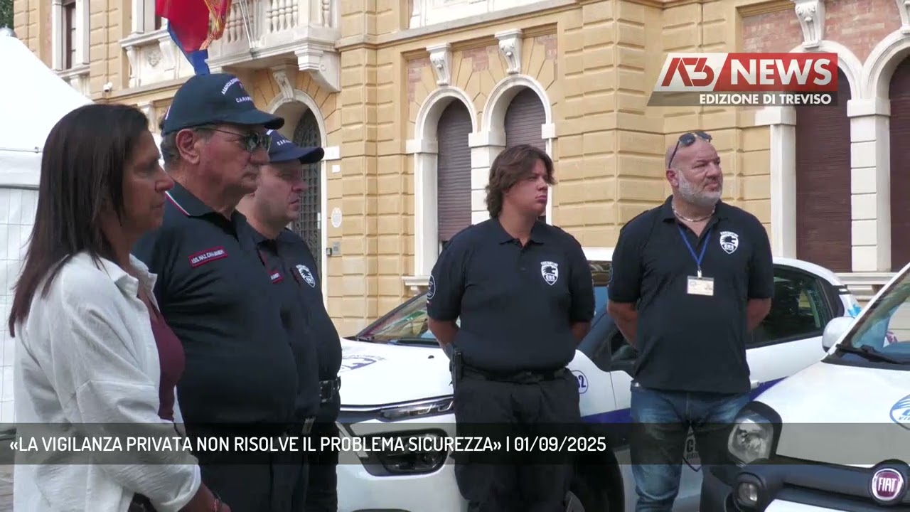 «LA VIGILANZA PRIVATA NON RISOLVE IL PROBLEMA SICUREZZA» | 01/09/2025