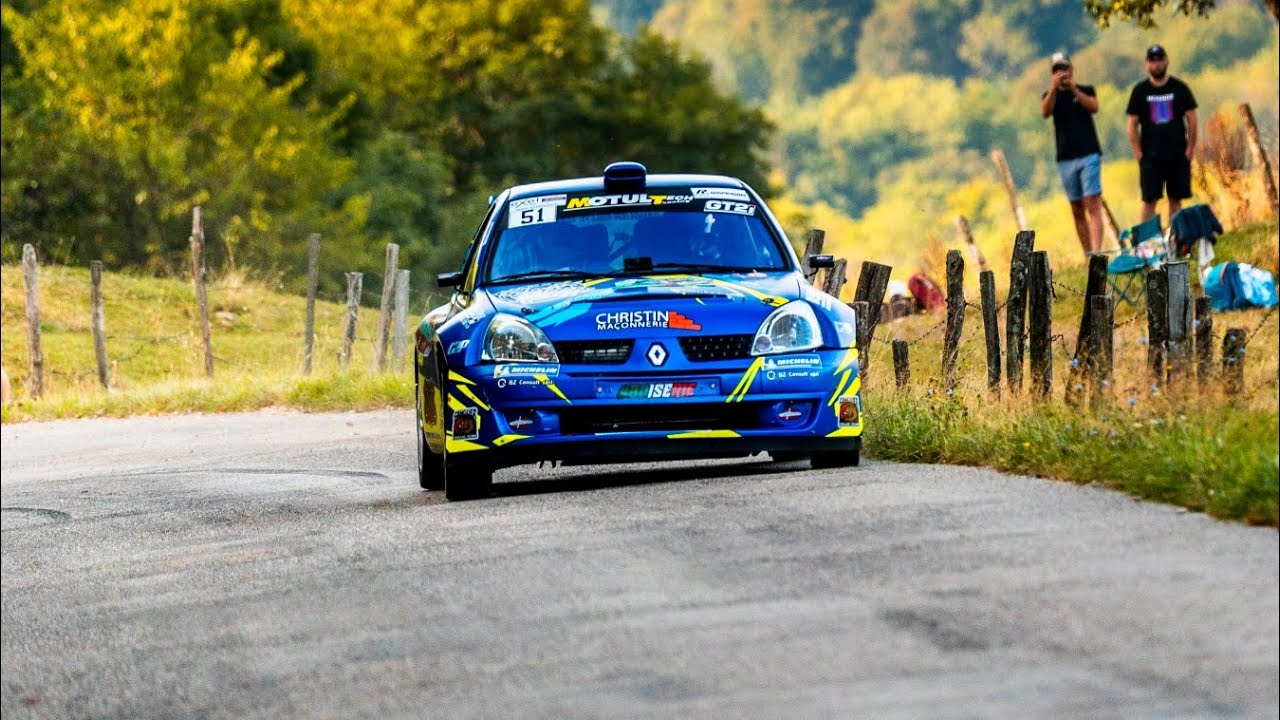 Rallye de CHARTREUSE 2024 - ES5 LE GRAND VIVIER - SANGLIER RALLYE TEAM - Renault CLIO S1600 A6K 🇮🇹