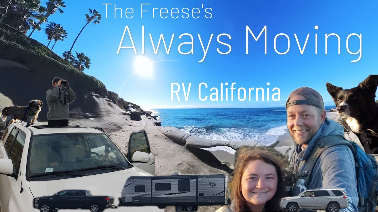 RV CAMPING | LA JOLLA COVE | OCEANSIDE CALIFORNIA