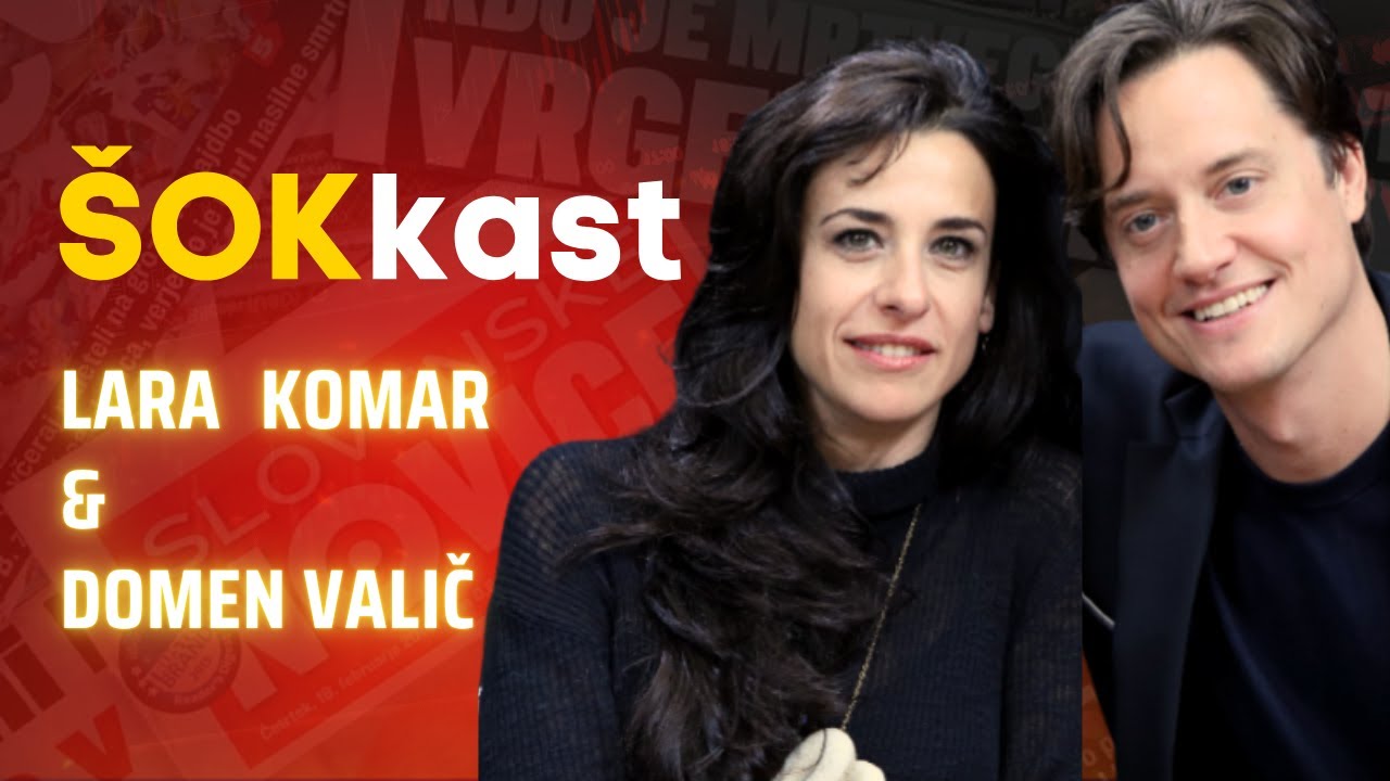 Lara Komar in Domen Valič v ŠOKkastu: Imela sta kratko romanco