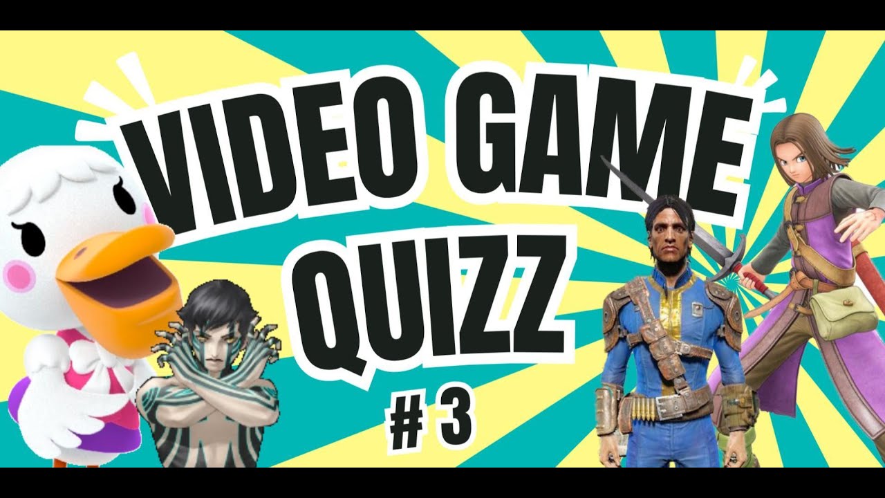 VIDEO GAME QUIZ #3 (MUSIC, MAPS, CHARACTERS)