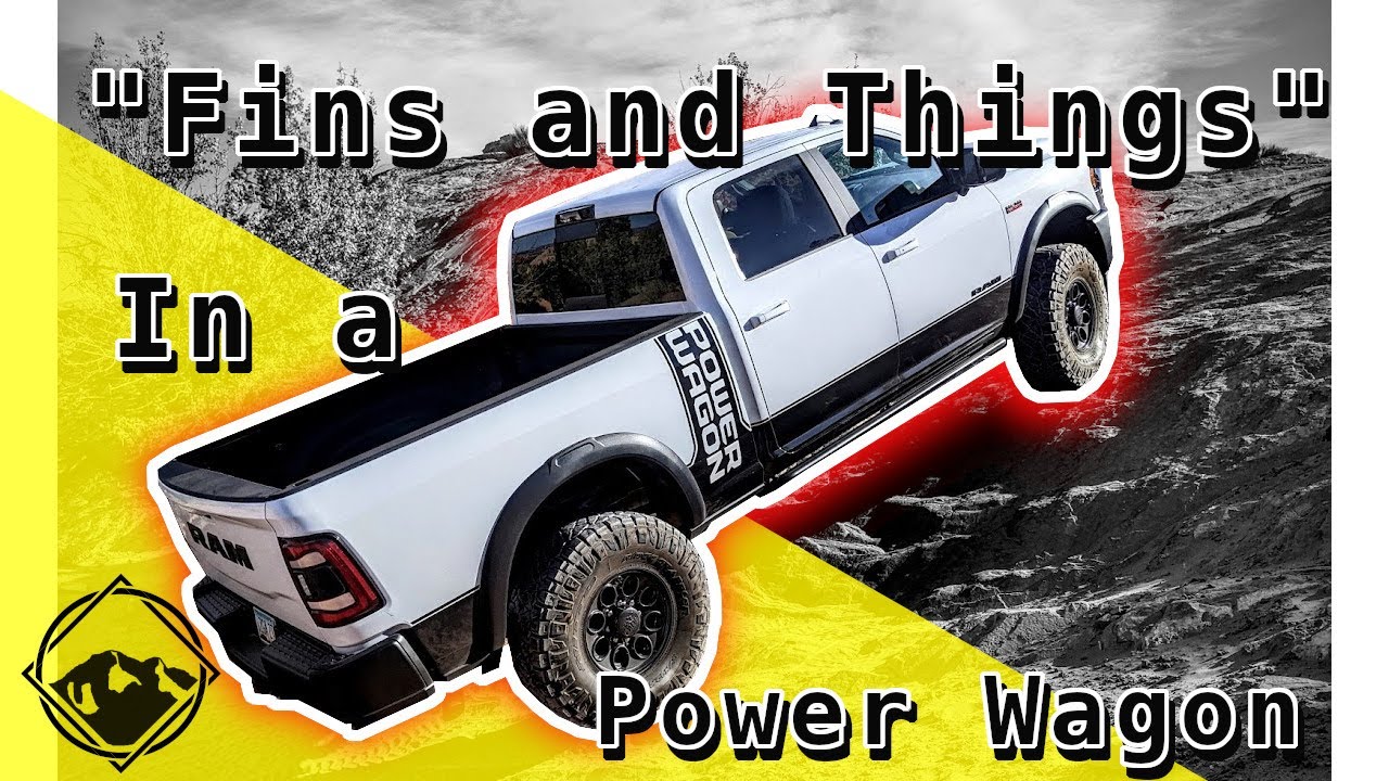 Fins and Things in a Power Wagon