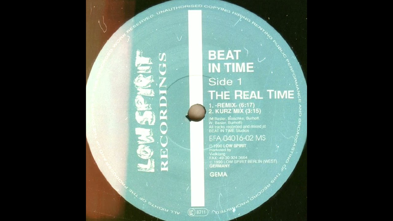 BEAT IN TIME - The Real Time (Remix) - (1990)