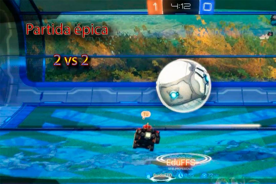 GuidoFTO y EduFTO partido &eacute;pico en competitivo 2 vs 2 - Rocket League Gameplay