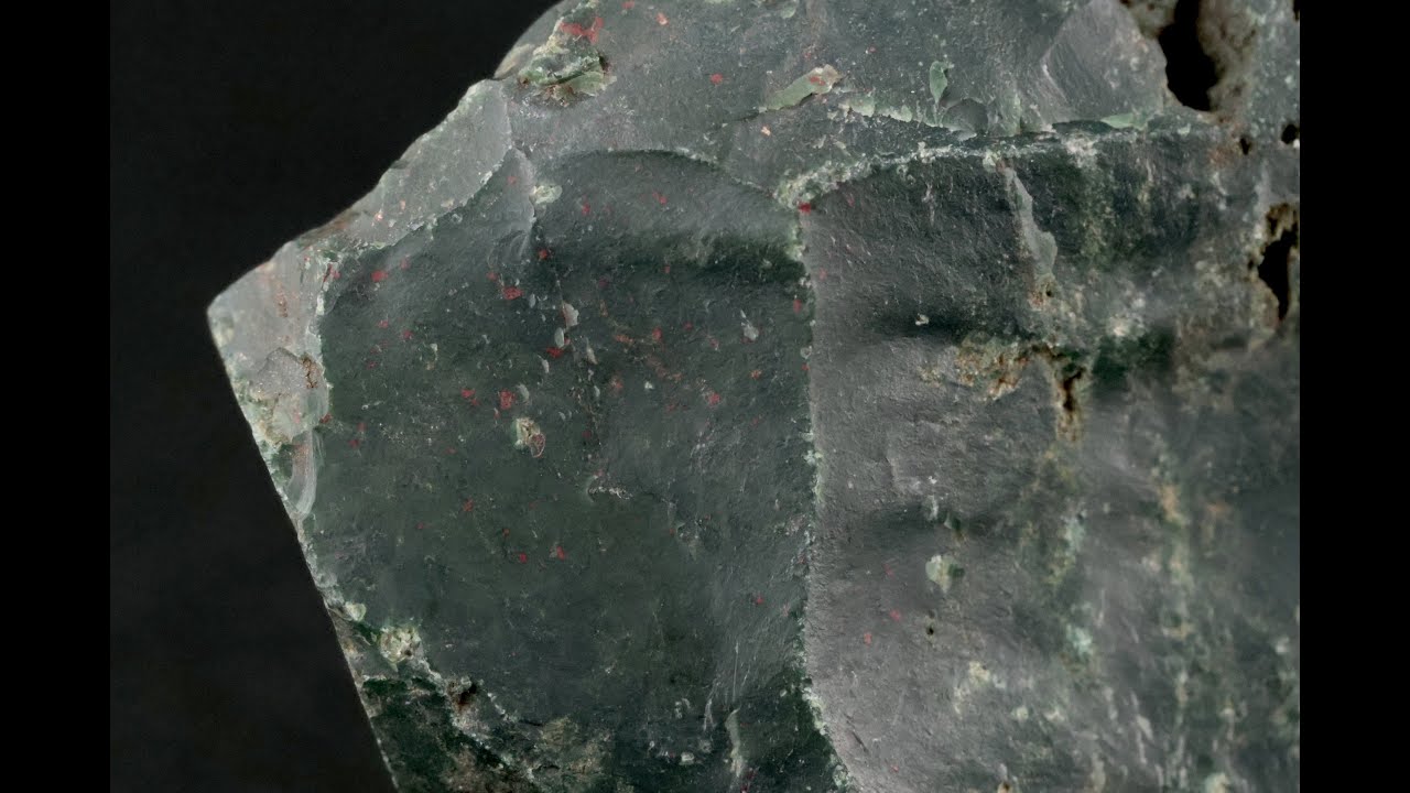 ブラッドストーン (血石) 原石 249g / Bloodstone