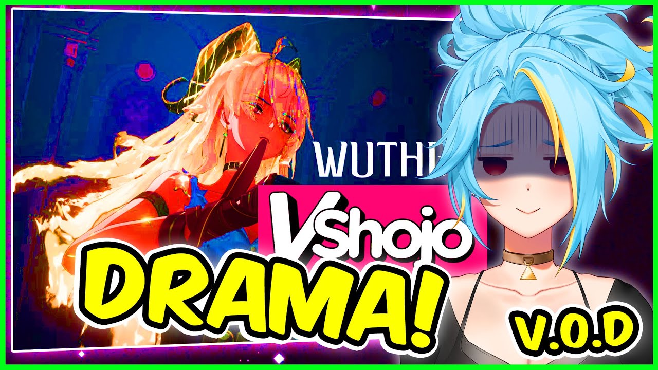 Vshojo Drama and First Time Reacting To To Wuthering Waves Resonator Showcases | LuminusRed Vod