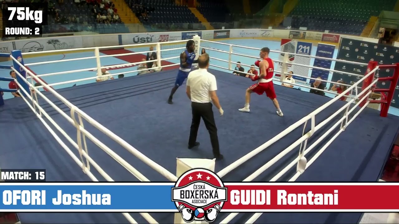 Joshua Ofori (CAN) vs. Gabriele Guidi Rontani (ITA) Grand Prix Ústí nad Labem 2025 Final (75kg)
