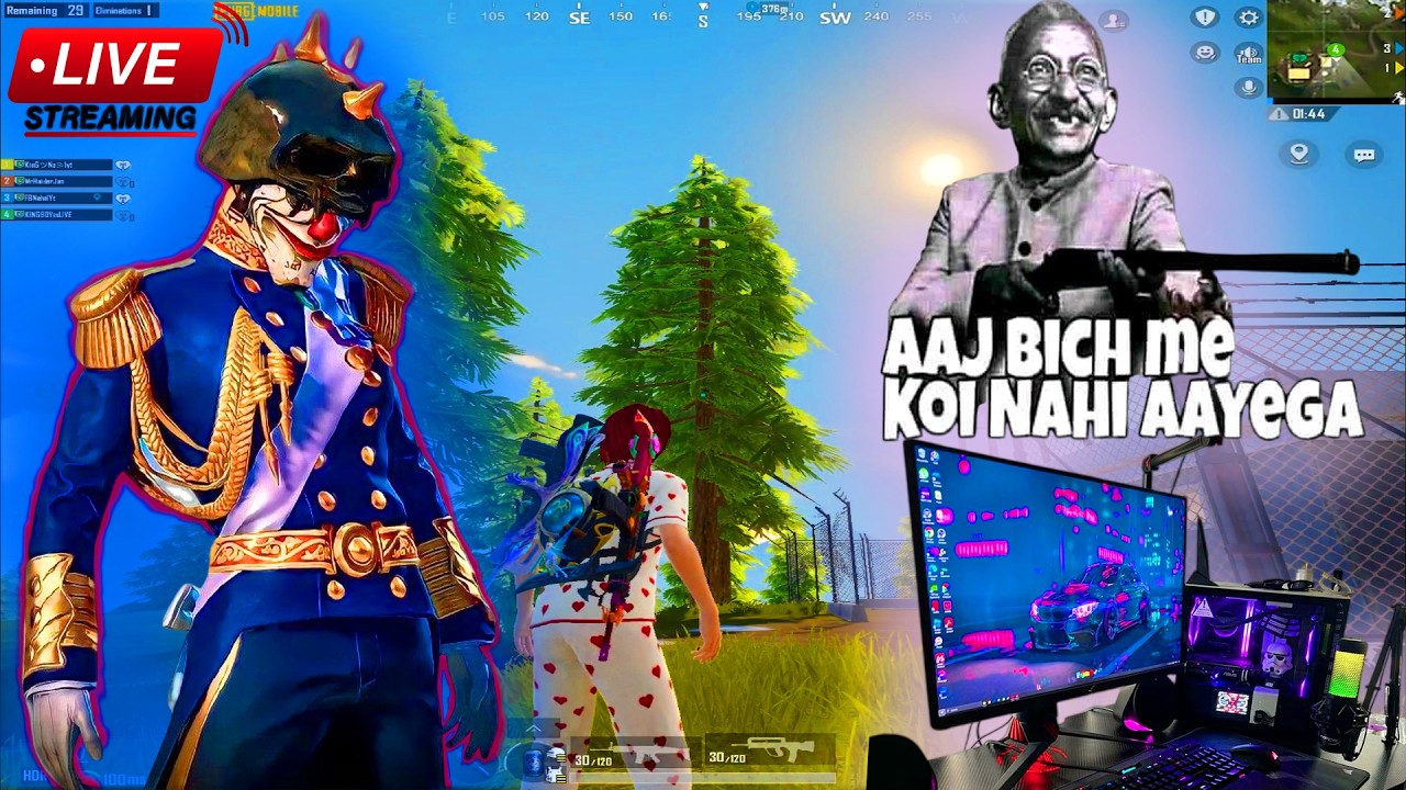SYSTEM IS LIVE 🔴PUBLIC LIVE ERANGEL AND LIVIK LAG TESTING
