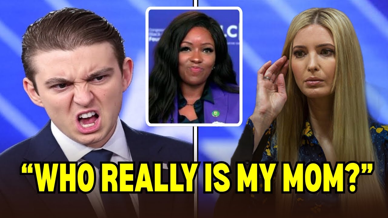 Ivanka i Barron Trump PR&Oacute;BOWALI ZAGINĄĆ Jasmine Crockett &mdash; ona ODWR&Oacute;CIŁA sytuację w kilka sekund!