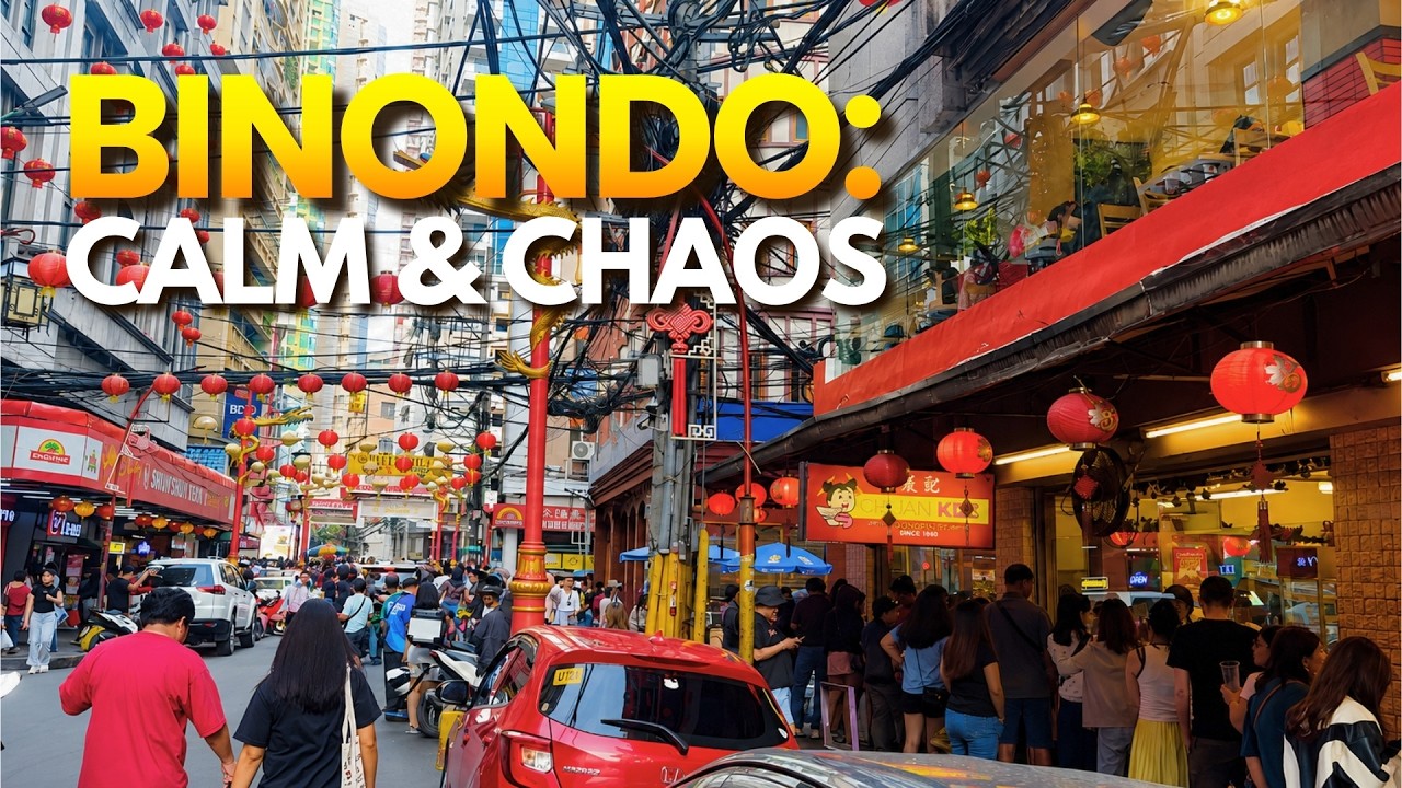 Binondo: Old Manila Charm | A Cinematic Afternoon Walk from Escolta to Ongpin