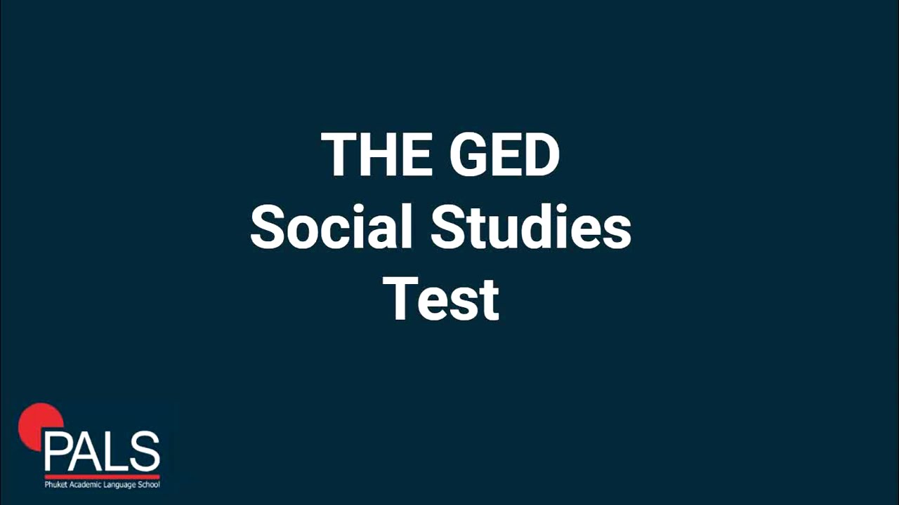 Full GED Social Studies Test Explained by GED Teacher