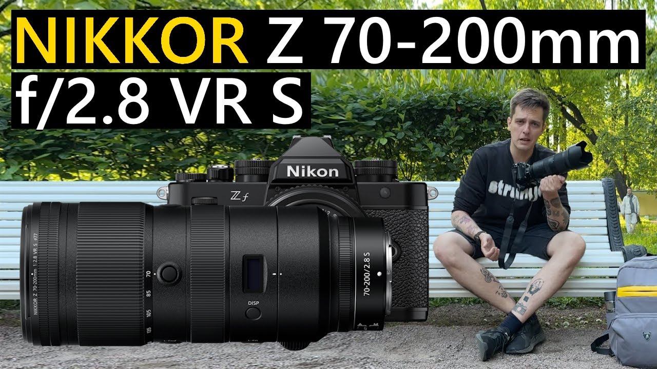 Снимаем на NIKKOR Z 70-200mm f/2.8 VR S + Nikon Zf + SmallRig 4262 Объектив моей мечты!