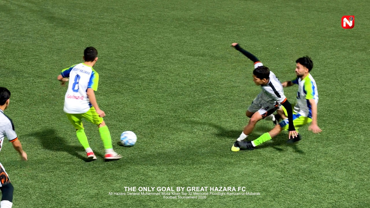 The Only Goal By Great Hazara Fc