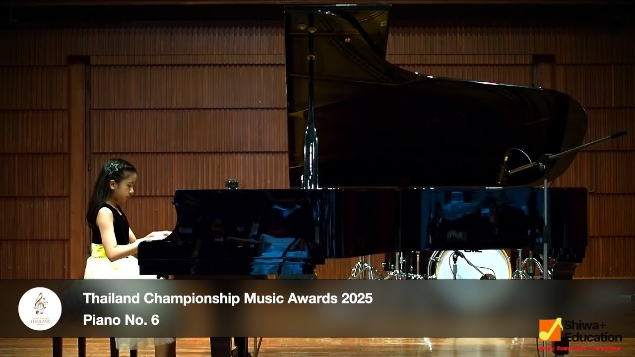 Thailand Championship Music Awards 2025 Piano No. 6