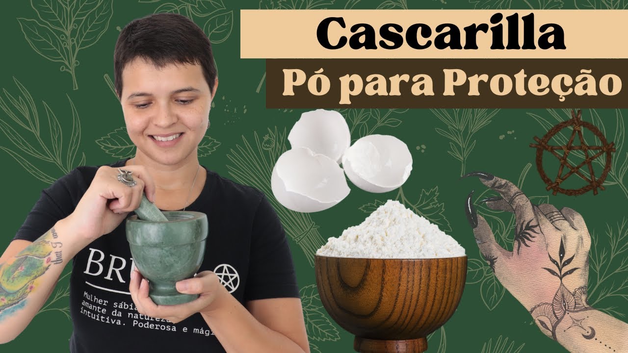Como fazer Cascarilla (pó de casca de ovo) para Proteção e Limpeza Energética