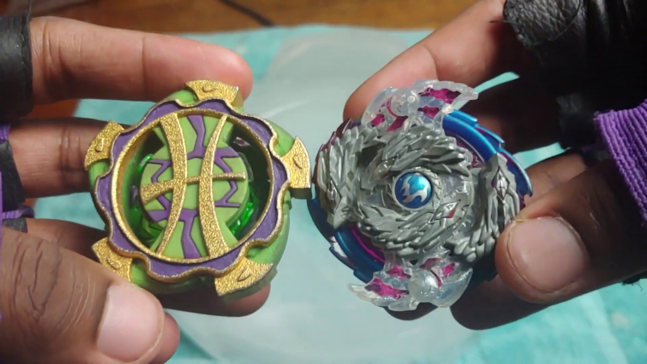 3D PRINTED BEYBLADE ICE STADIUM BATTLE!! EXODUS HYDRA VS NIGHTMARE LONGINUS!