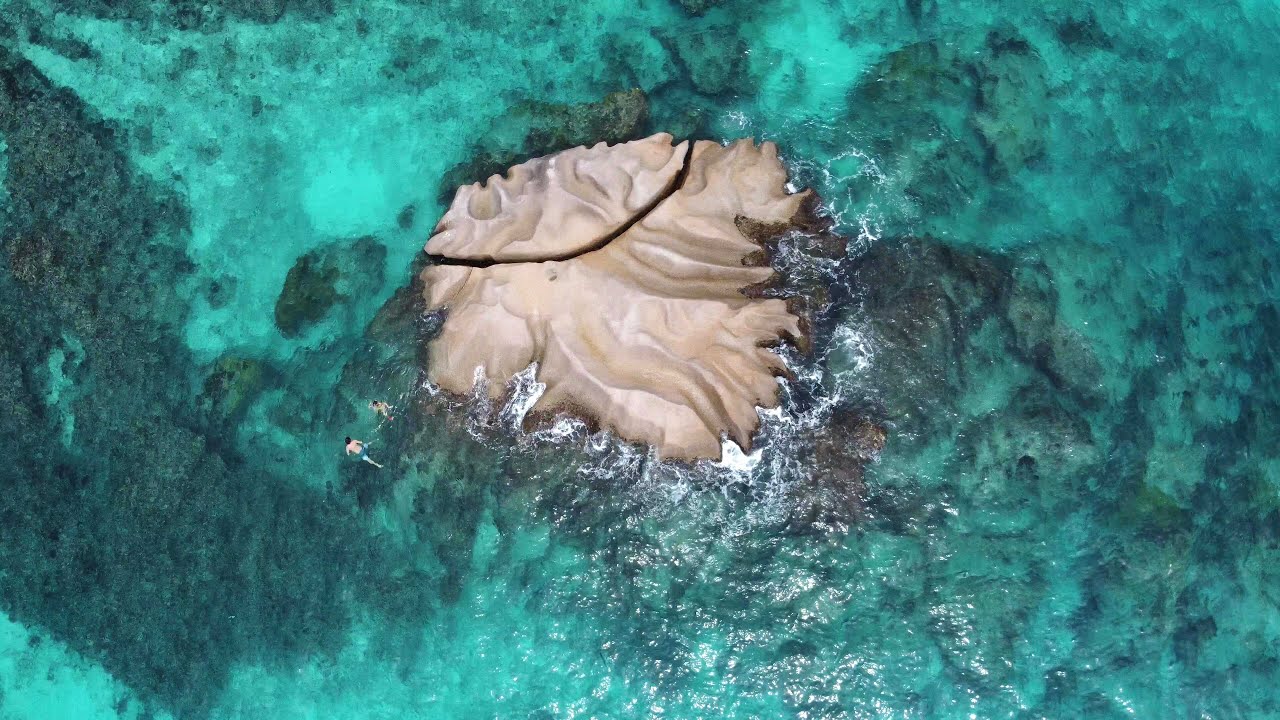 SEYCHELLES | Anse Severe beach - one of the best snorkeling spots on La Digue island