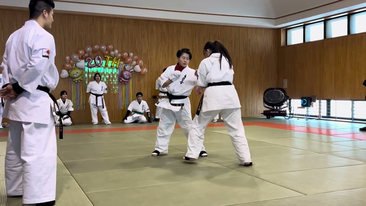 10人組手一人目！