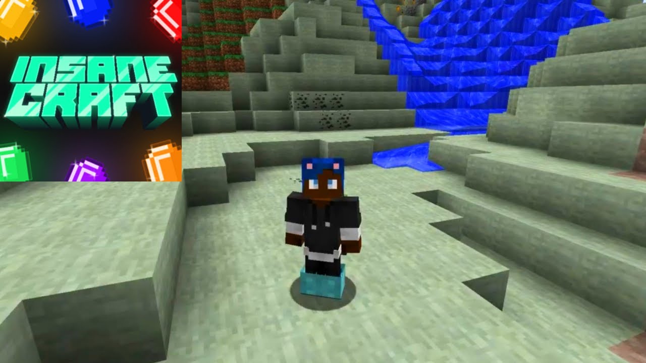 I started my life in InsaneCraft (Minecraft)