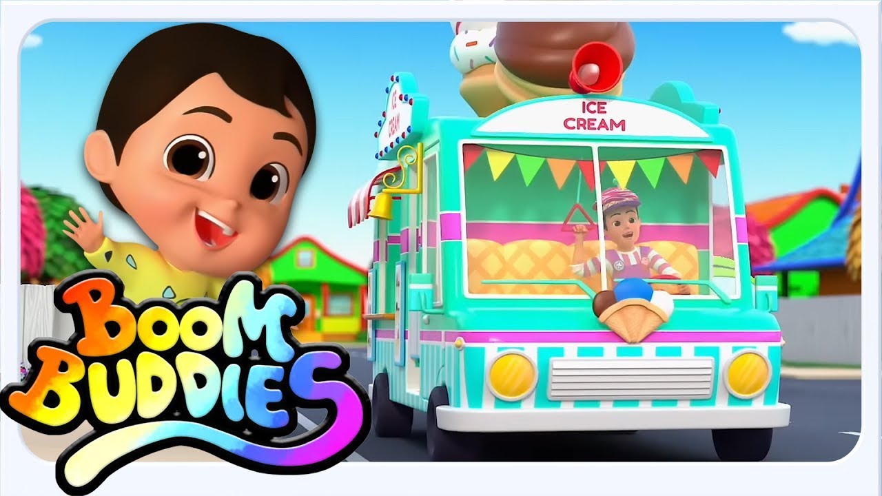 🔴 LIVE 🔴Ruote sul Camioncino dei Gelati Canzone e Di Più Poesie Per Bambini In Età Prescolare