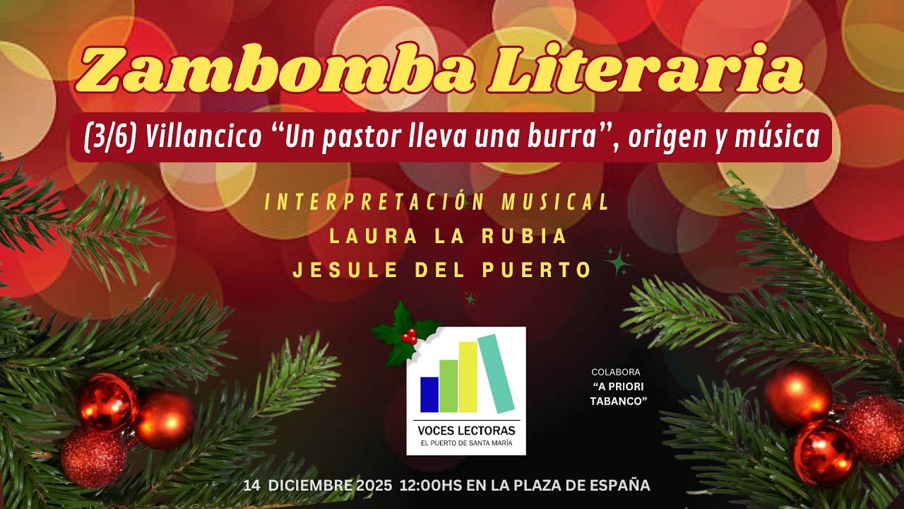 Zambomba Literaria 2025 (3/6). Villancico 