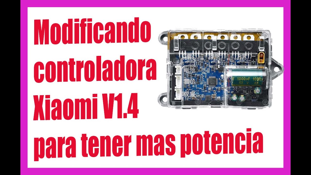 ¡Potencia Tu Xiaomi V1.4 con Estos Trucos para Reforzar la Controladora!