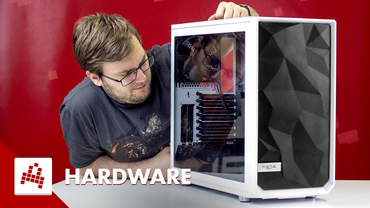 PC skříň s kříšťalovým oknem pro fajnšmekry - Meshify S2