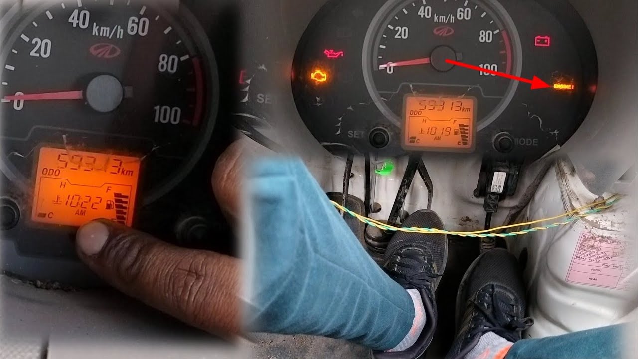 how to fix Mahindra jeeto sarvice light reset #  clock set work successful done 👍