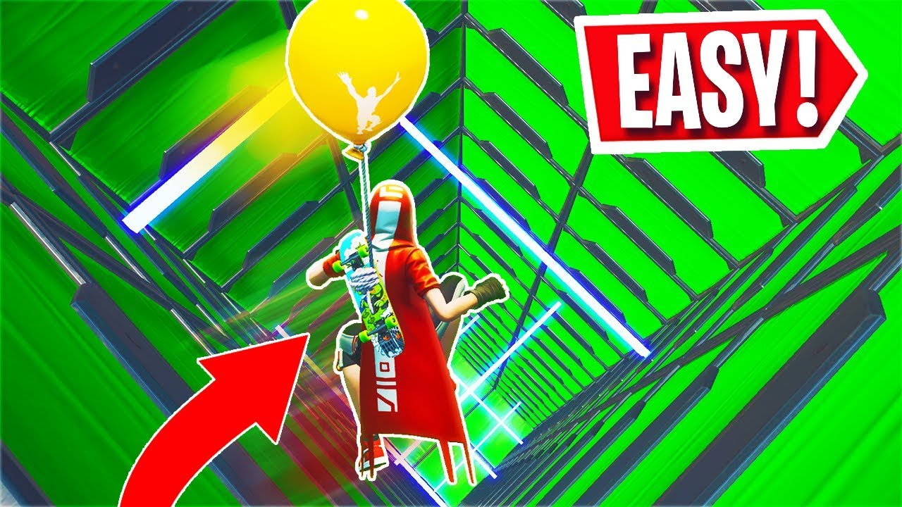 This DEFAULT DROPPER is EASY + Deathrun Race... (Fortnite Creative)