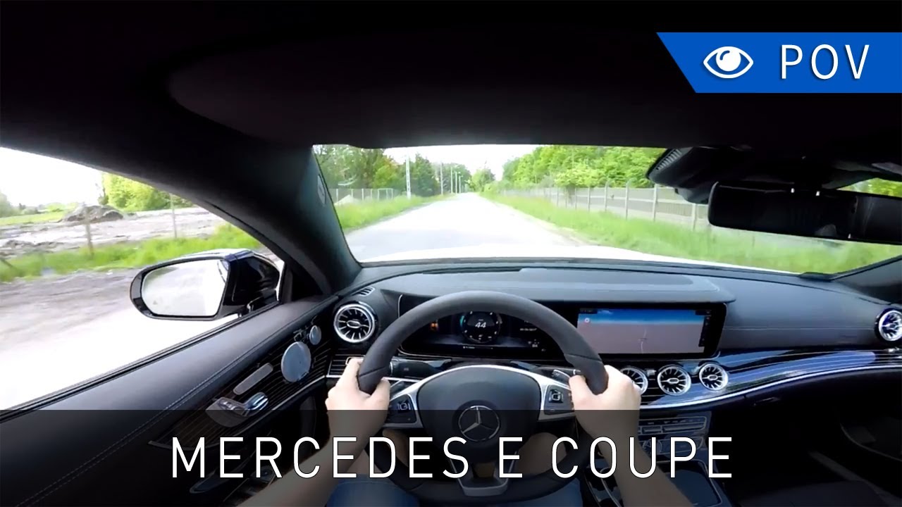 Mercedes-Benz E 220d Coupe (2017) - POV Drive | Project Automotive