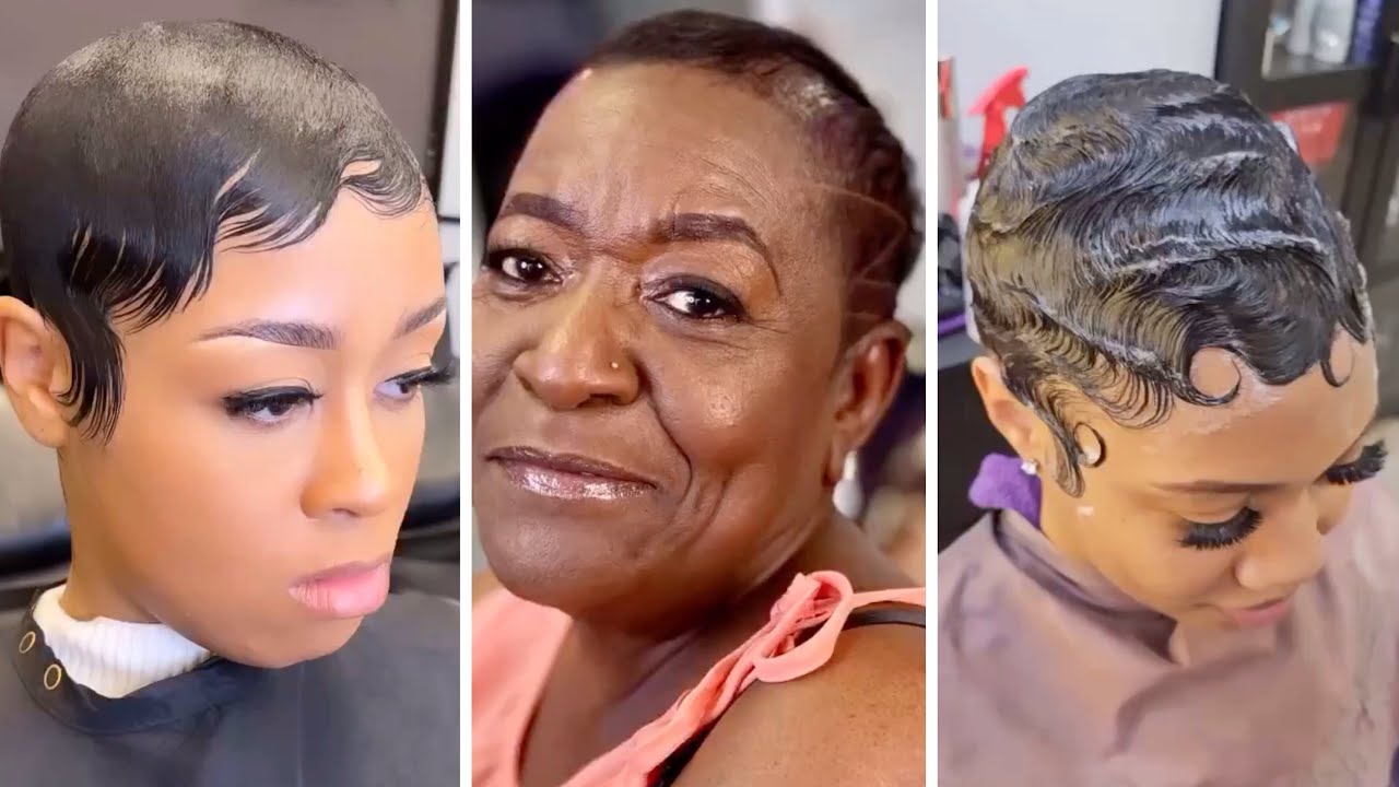 18 Stunning 2024 African American women short hairstyles for middle aged and women over 40