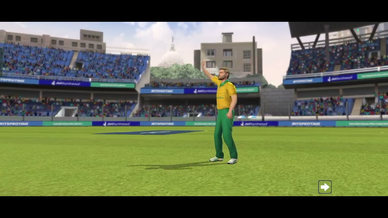 Sachin Saga Pro Cricket gameplay in Mobile 
