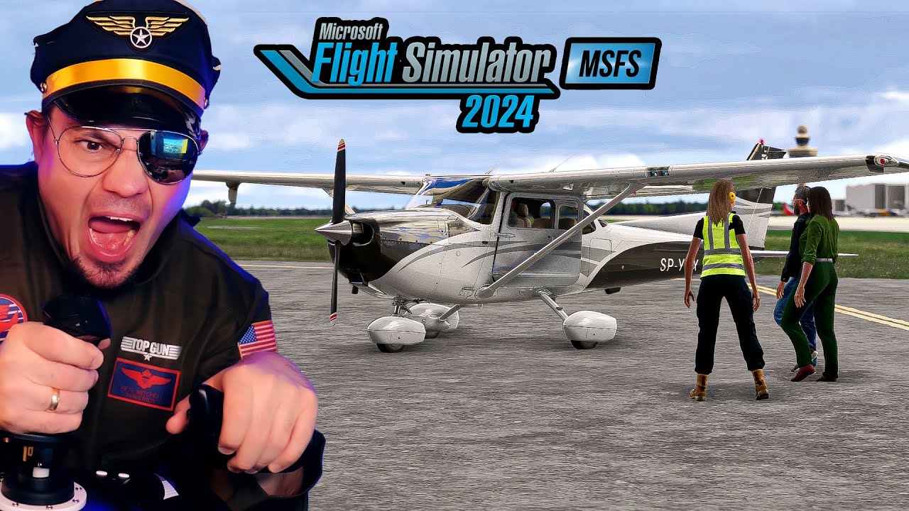 🛫 Mój PIERWSZY LOT z PASAŻERAMI w CZĘSTOCHOWIE! *pożygali się eh* | Microsoft Flight Simulator 2024