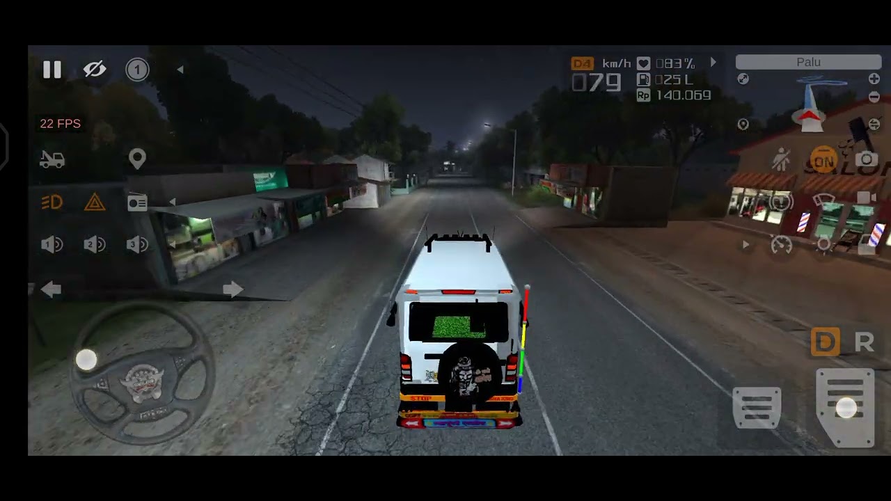 Bus simulator indonesia game this mod is toofan 