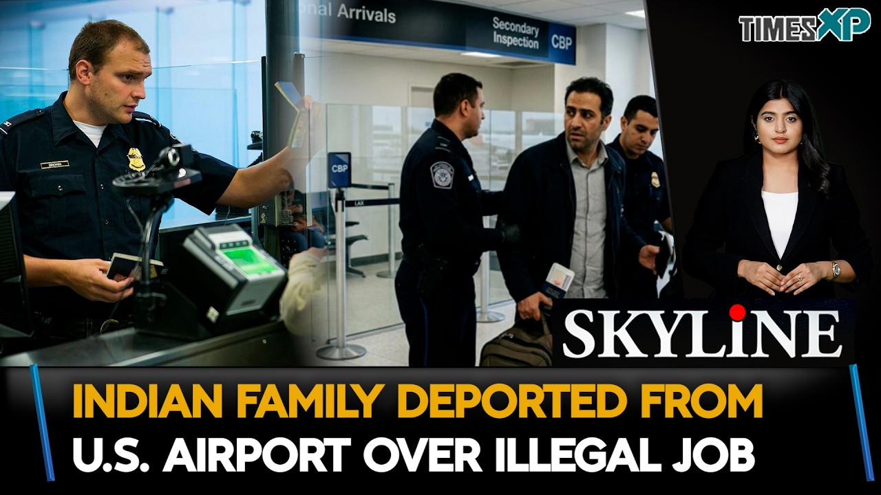 Indian Family Deported From The U.S. Airport Over Illegal Job| Indians In U.S.