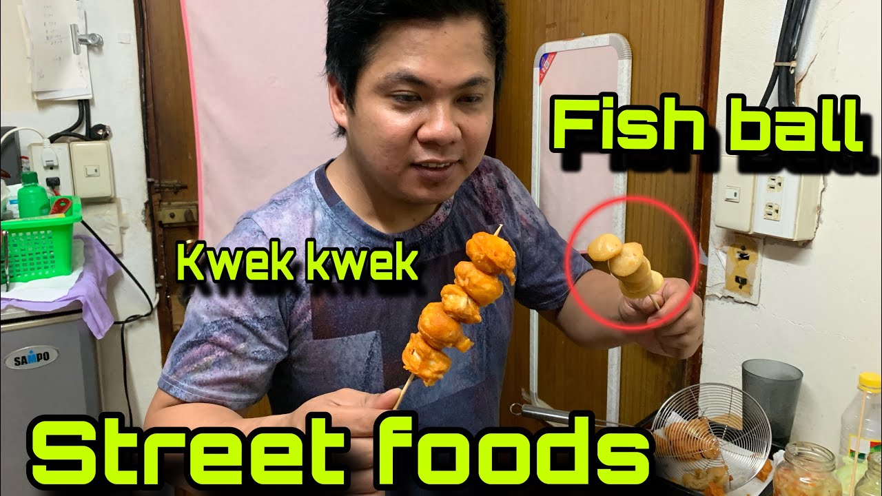 COOKING STREET FOODS NAMISS KO KUMAEN NG STREET FOODS KAYA NAPALUTO AKO