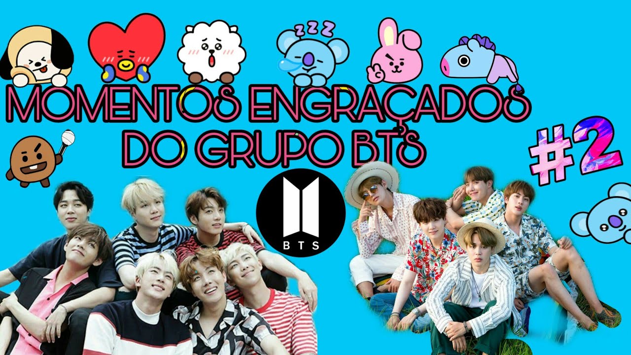 MOMENTOS ENGRAÇADOS DO GRUPO BTS #2