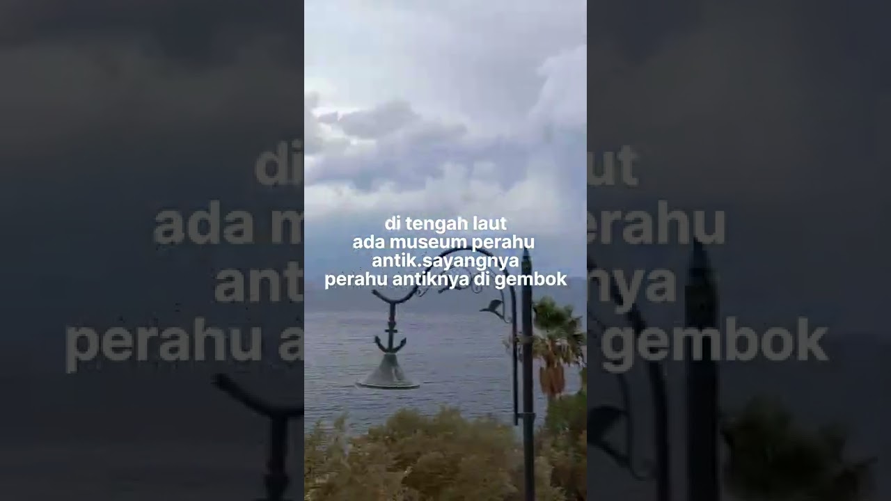 pemandangan nampak dari atas museum antik#shortsvideo #pantai
