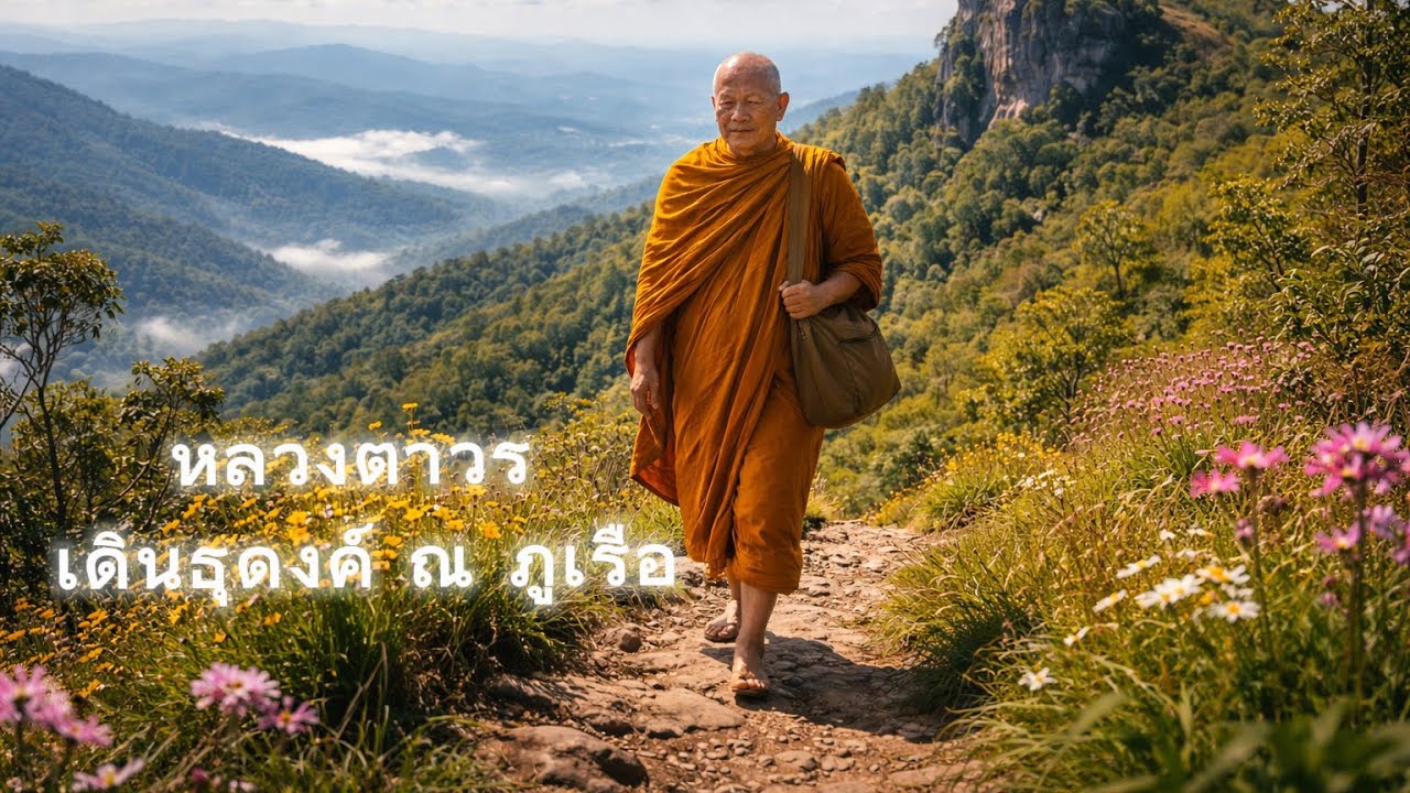 หลวงตาวร เดินธุดงค์ ณ ภูเรือ