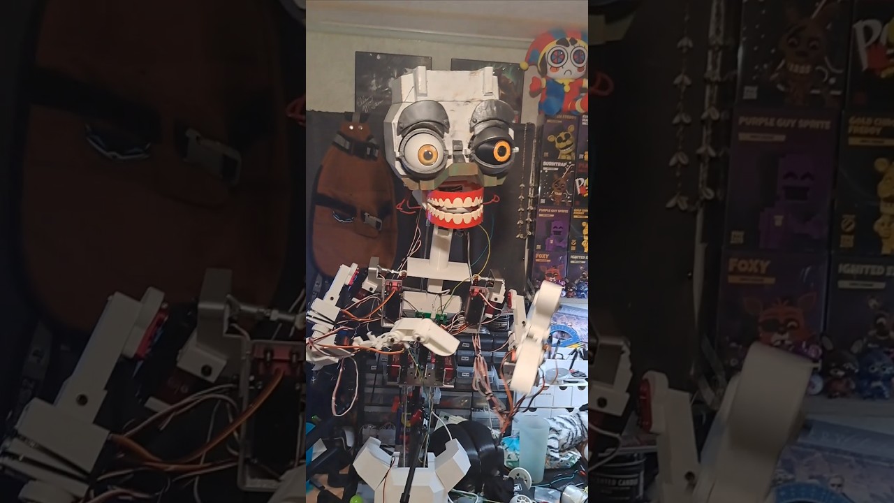 Mimic woke up during his new brain install 