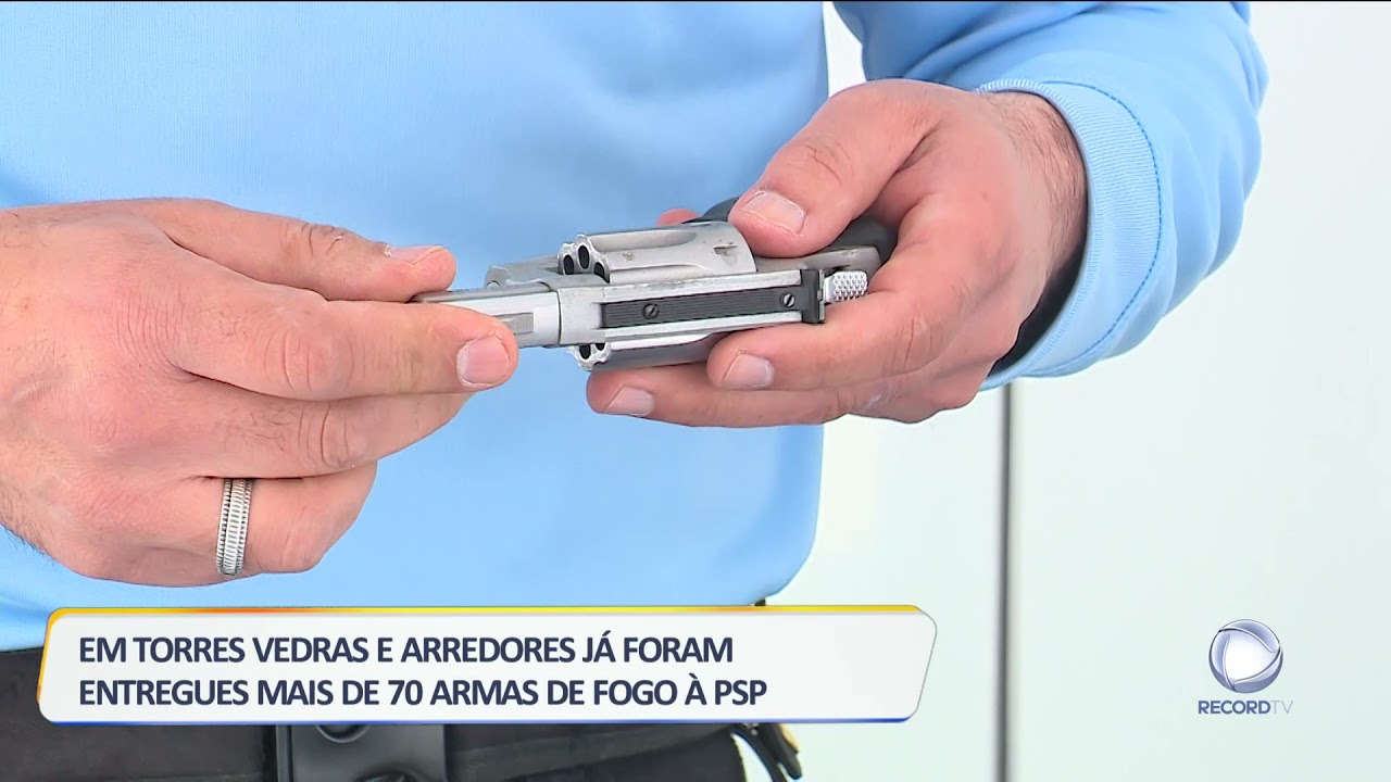 Entrega voluntária de armas à PSP