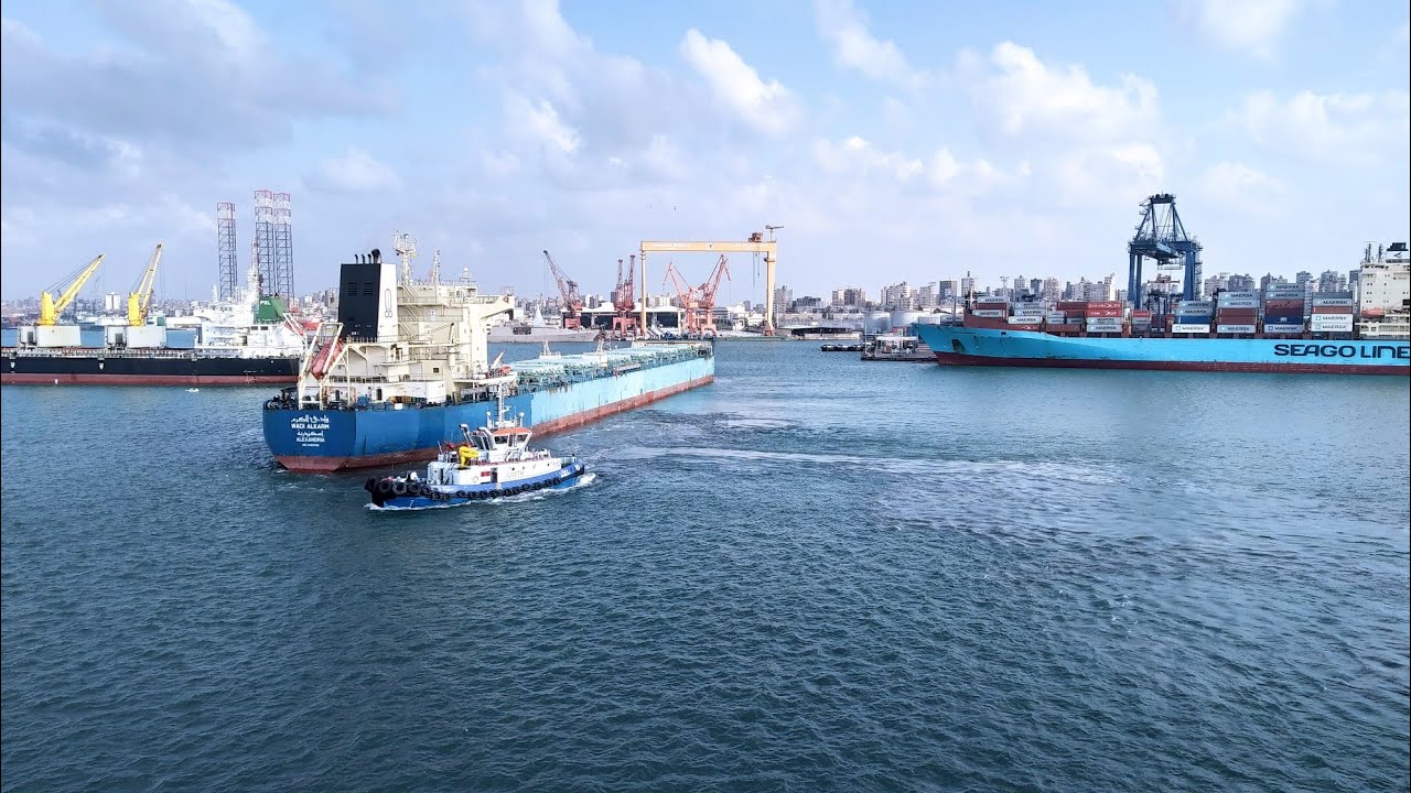 Egypt Alexandria port arrival || Pilotage || #Merchantnavy #marinerlife #marinervibe