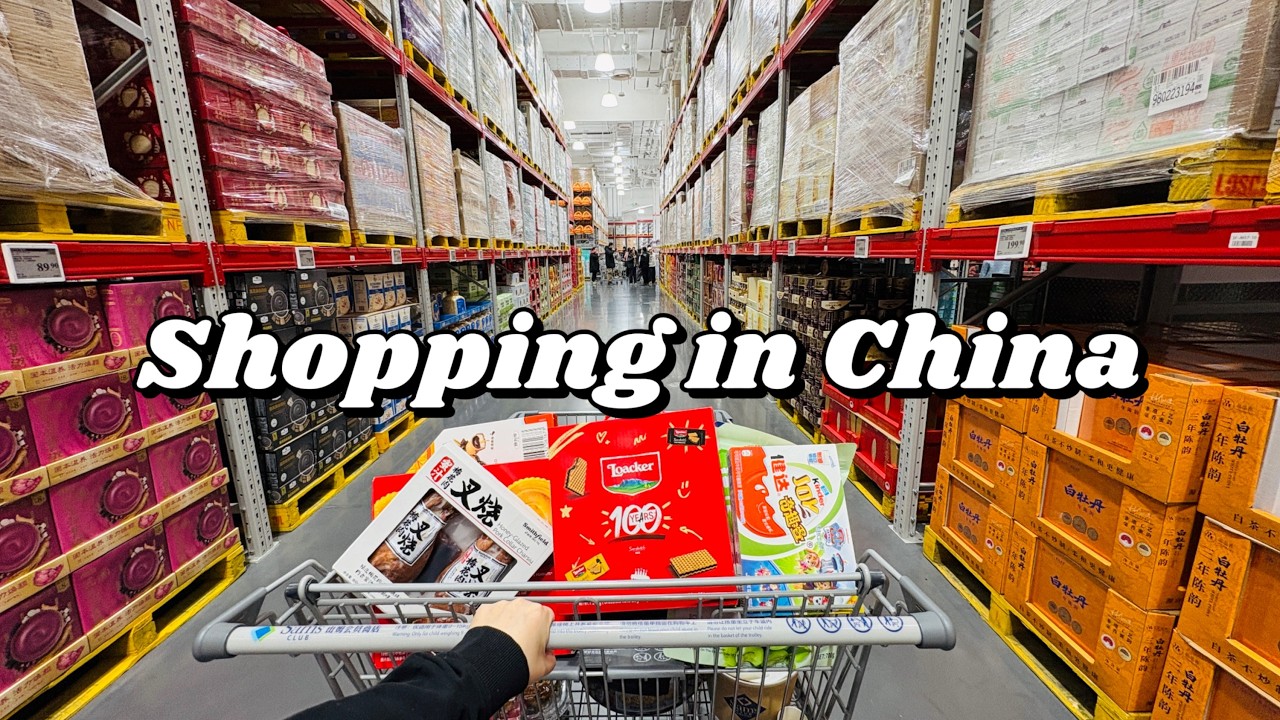 Grocery Shopping in China🛒Sam's Club Shopping Diary ✨ Real Prices in China
