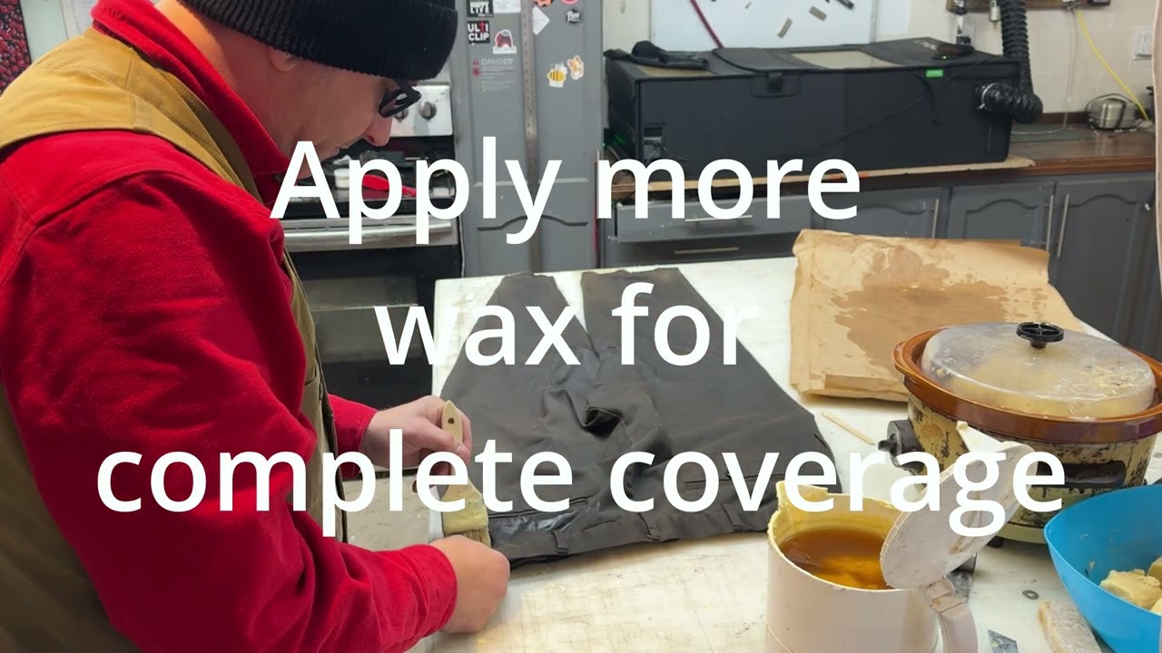 Homemade Waxed Canvas Pants DIY | $6.99 Thrift Flip