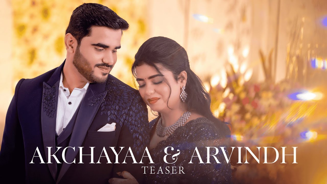 Cinematic Wedding Teaser of Akchayaa & Arvindh  by VividCaptures