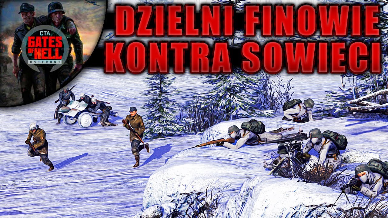 FINLANDIA vs ZSRR NA MAŁEJ MAPIE! - GATES OF HELL MULTIPLAYER