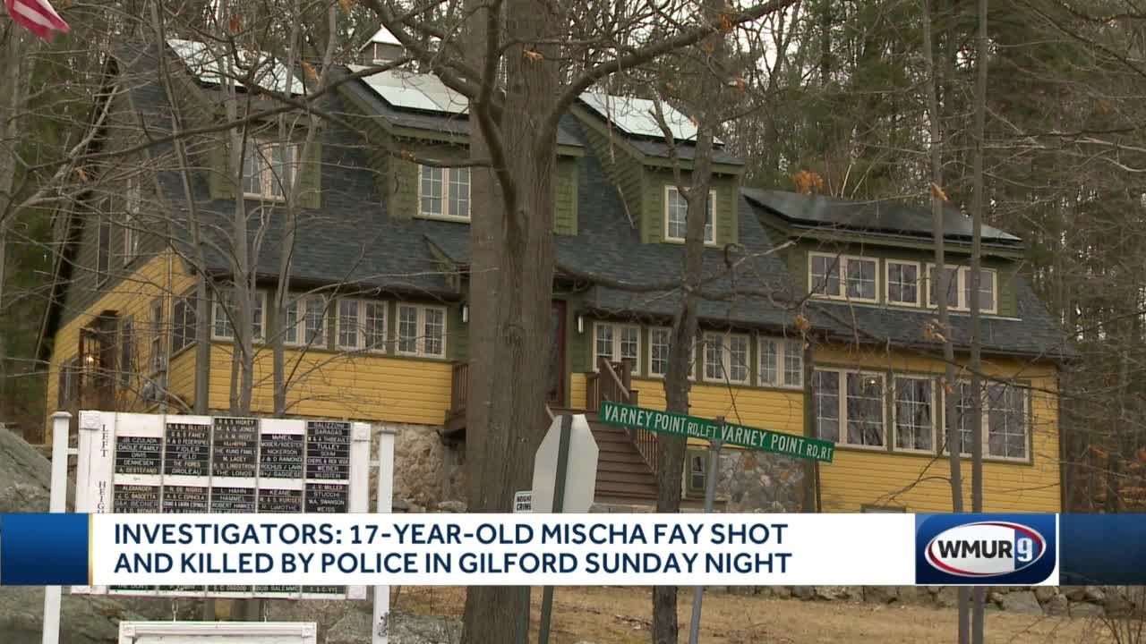 Person shot by police in Gilford identified as teenager