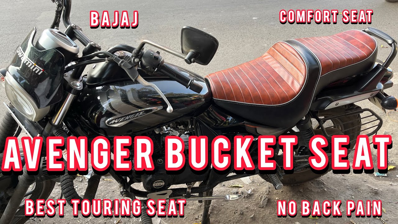 Bajaj Avenger bucket seat modification @pawarseatcovers  #bajajavenger