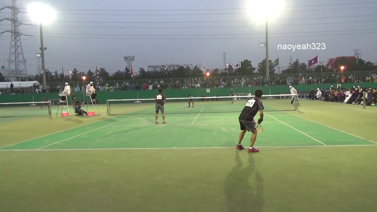 2016年 アジア選手権 男子個人 準決勝 船水・上松（日本） 対 篠原・小林（日本）