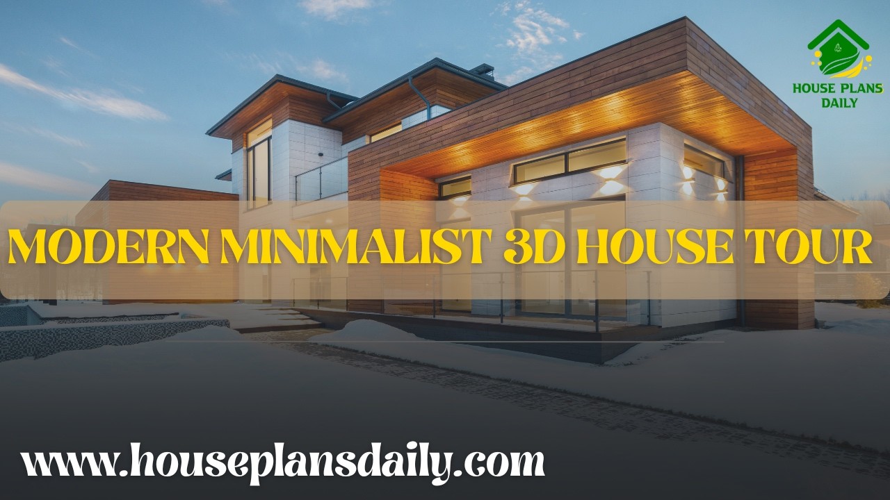 Modern Minimalist 3D House Tour #HouseTour #MinimalistHome #3DHouse